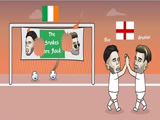 Daily Laugh - Ireland 0-2 England 55goal