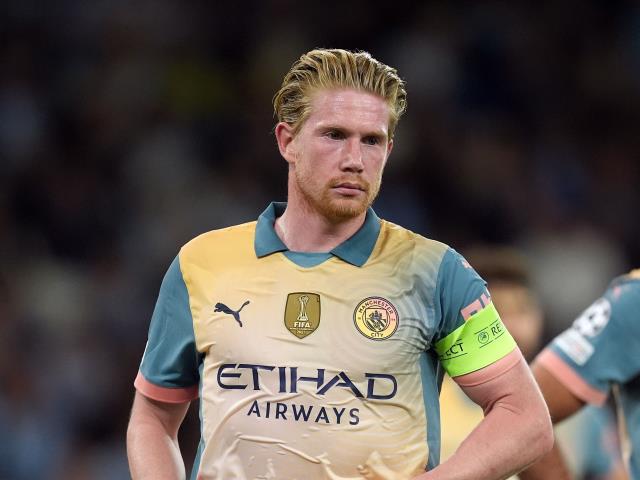 Kevin De Bruyne a doubt to face Arsenal after frustrating night for Man City 55goal