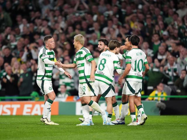 Brendan Rodgers praises absolutely sensational second-half display from Celtic 55goal