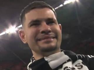 Bruno Guimaraes breaks down in tears and gives touching interview after Newcastle win cup 55goal